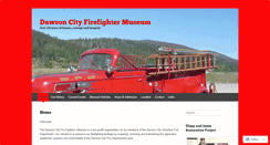 Desktop Screenshot of dawsonfirefightermuseum.com