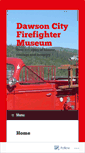 Mobile Screenshot of dawsonfirefightermuseum.com